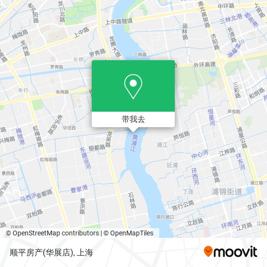 顺平房产(华展店)地图