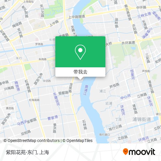 紫阳花苑-东门地图