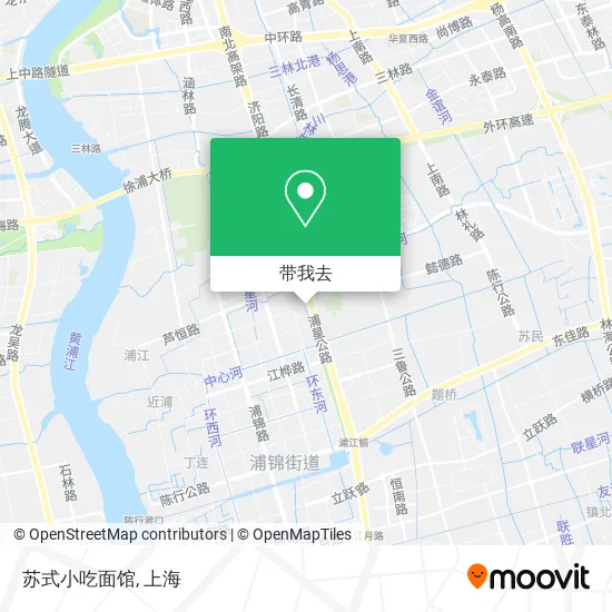 苏式小吃面馆地图