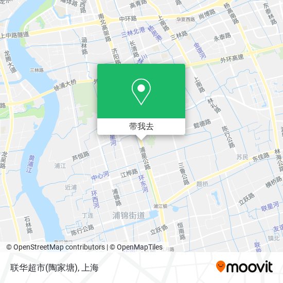 联华超市(陶家塘)地图