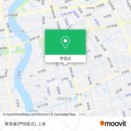 聚香缘(芦恒路店)地图