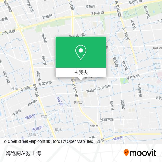 海逸阁A楼地图