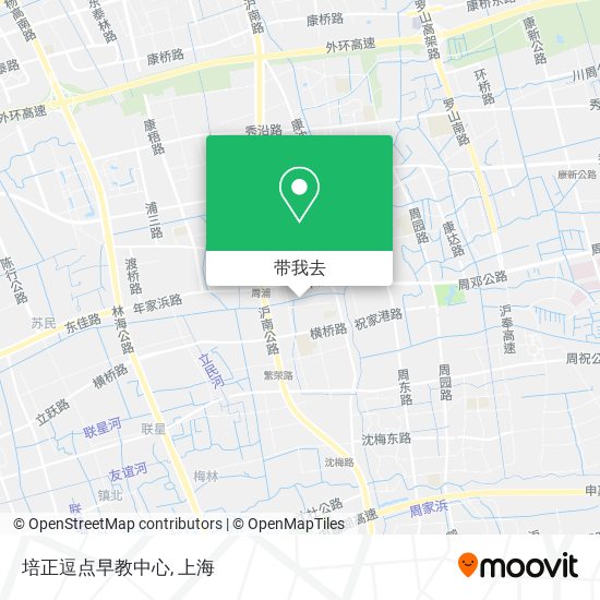 培正逗点早教中心地图