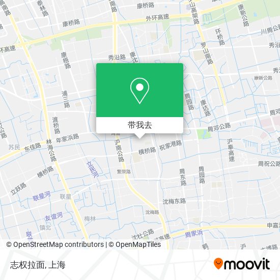 志权拉面地图