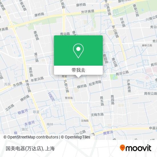 国美电器(万达店)地图