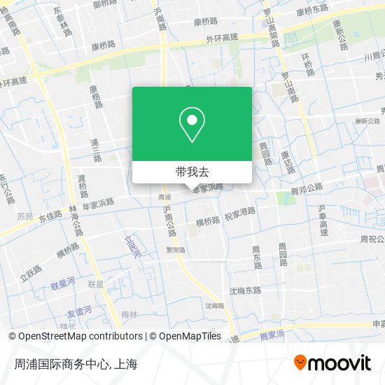 周浦国际商务中心地图