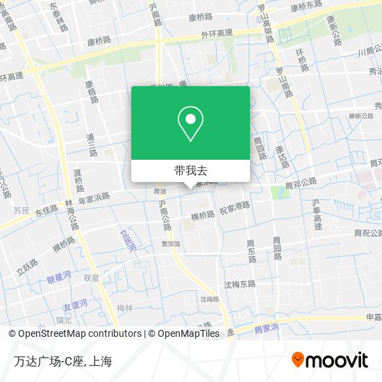 万达广场-C座地图