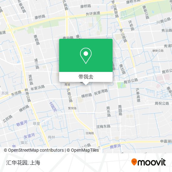 汇华花园地图