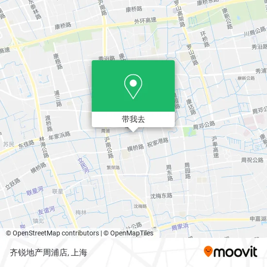 齐锐地产周浦店地图