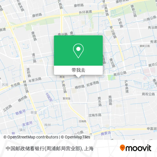 中国邮政储蓄银行(周浦邮局营业部)地图