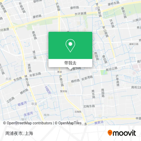 周浦夜市地图