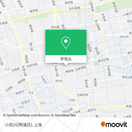 小四川(周浦店)地图