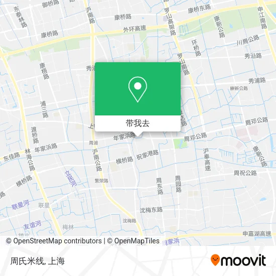 周氏米线地图