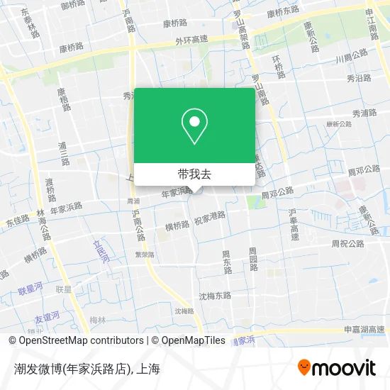 潮发微博(年家浜路店)地图