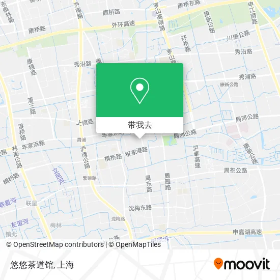 悠悠茶道馆地图