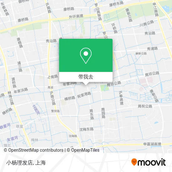 小杨理发店地图