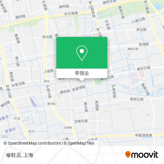 修鞋店地图