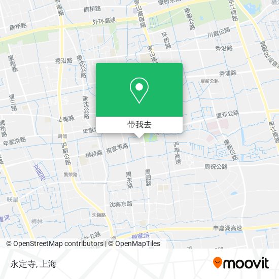 永定寺地图