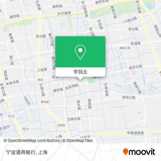宁波通商银行地图