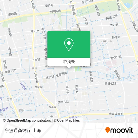 宁波通商银行地图