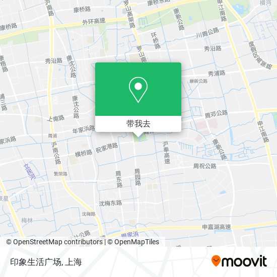 印象生活广场地图