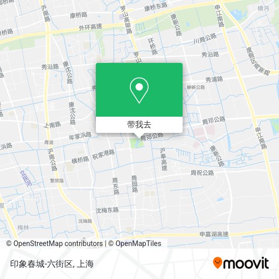 印象春城-六街区地图