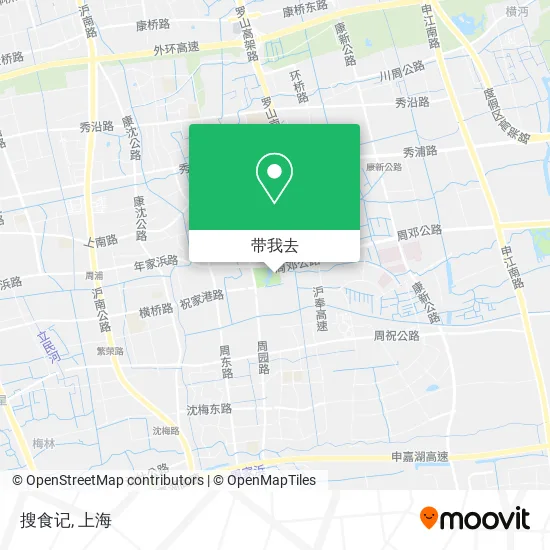 搜食记地图