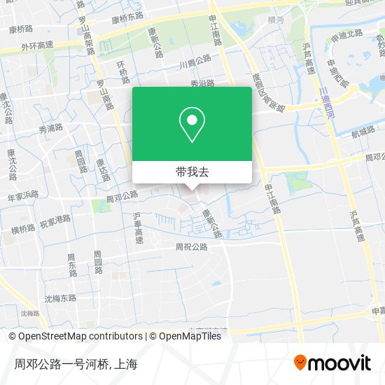 周邓公路一号河桥地图