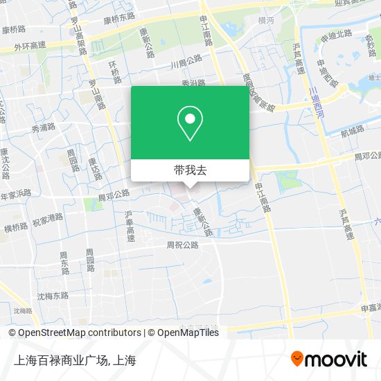 上海百禄商业广场地图