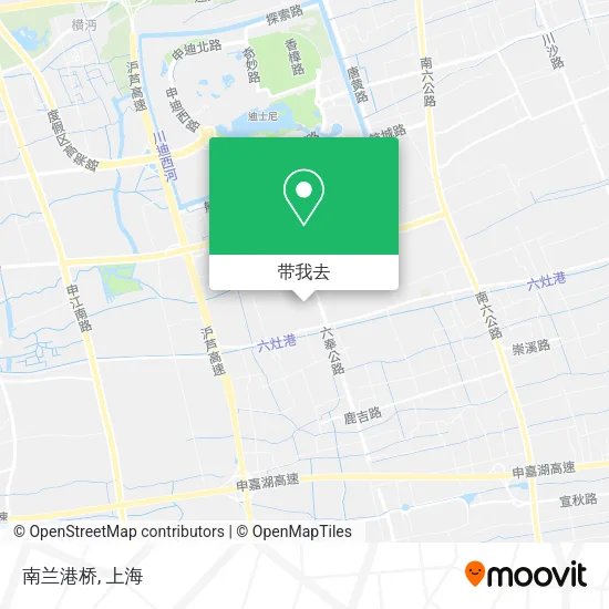 南兰港桥地图