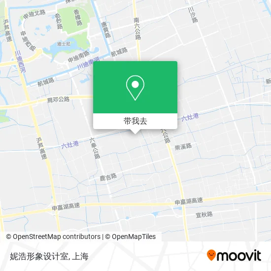 妮浩形象设计室地图