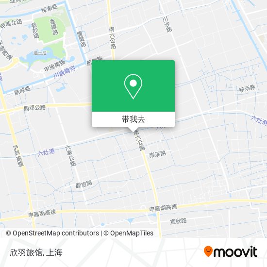 欣羽旅馆地图