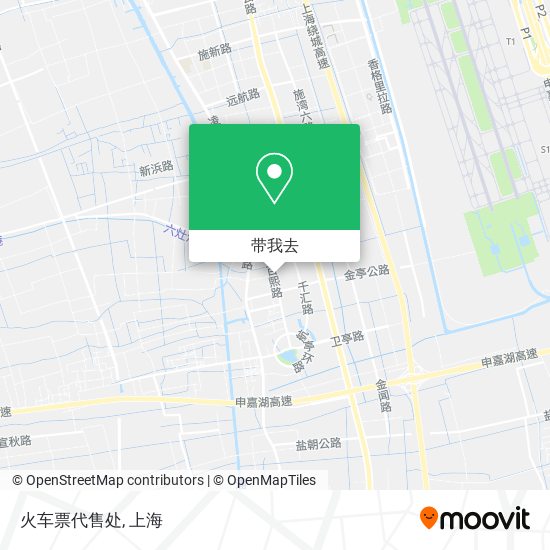火车票代售处地图