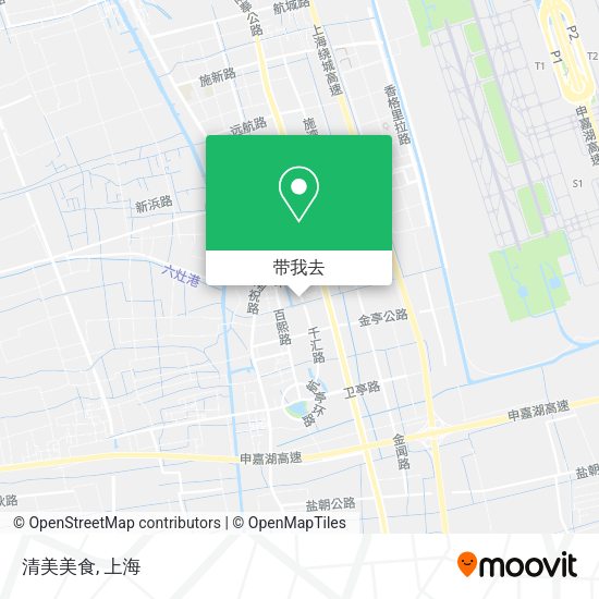 清美美食地图