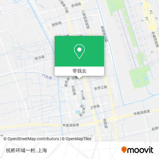 祝桥环城一村地图