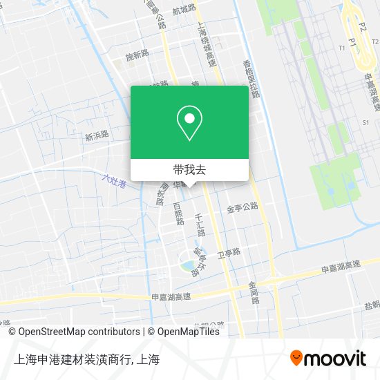 上海申港建材装潢商行地图