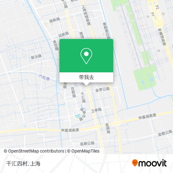 千汇四村地图