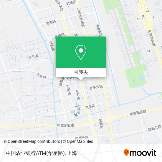中国农业银行ATM(华星路)地图