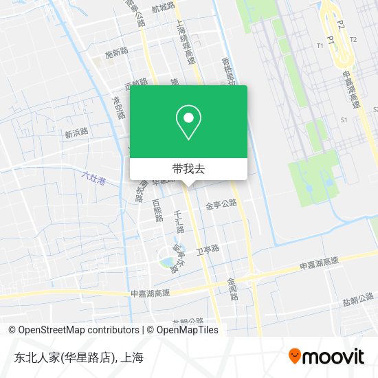 东北人家(华星路店)地图