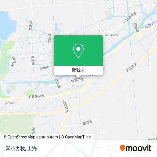 素茶客栈地图
