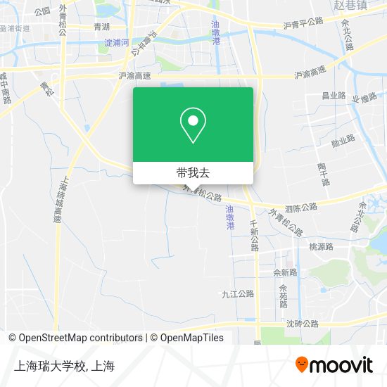 上海瑞大学校地图