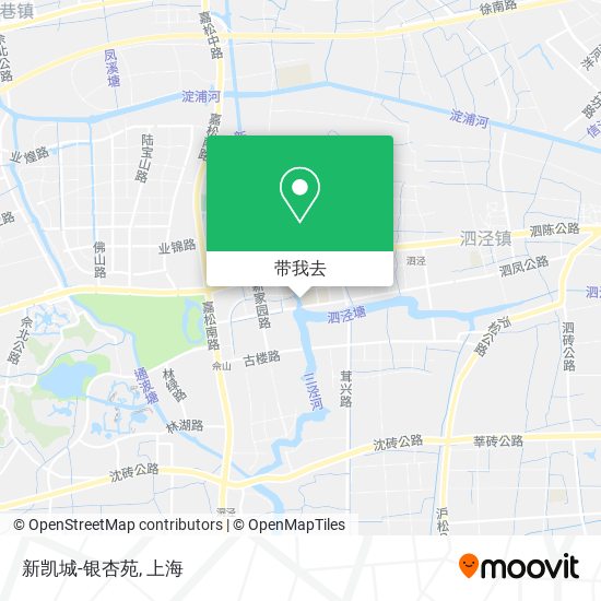 新凯城-银杏苑地图