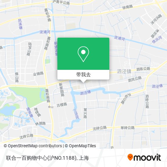 联合一百购物中心(沪NO.1188)地图