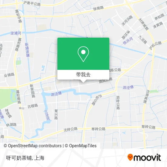 呀可奶茶铺地图