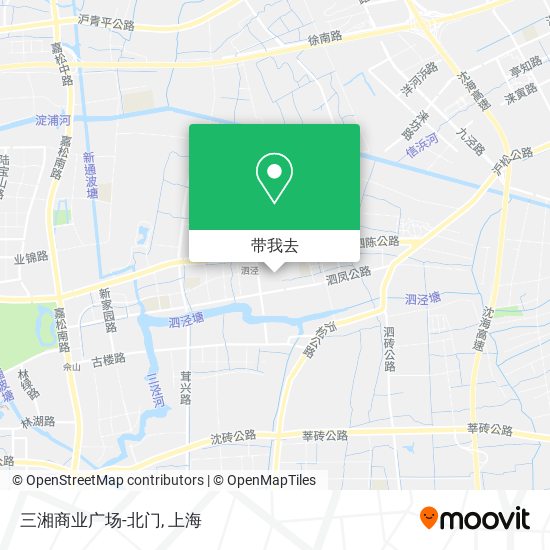 三湘商业广场-北门地图