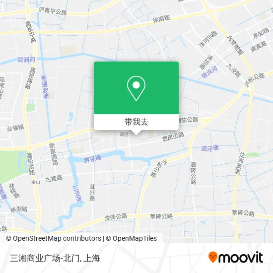 三湘商业广场-北门地图