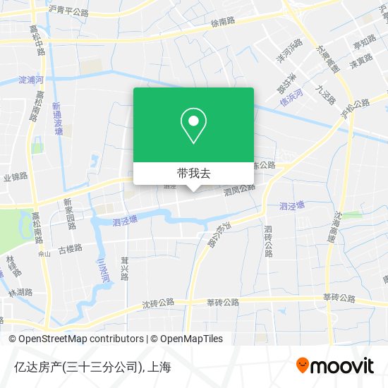 亿达房产(三十三分公司)地图