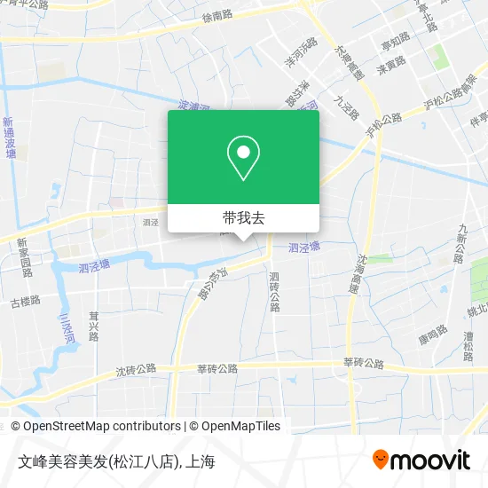 文峰美容美发(松江八店)地图