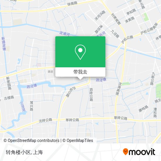 转角楼小区地图
