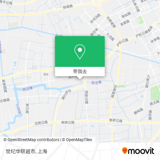 世纪华联超市地图
